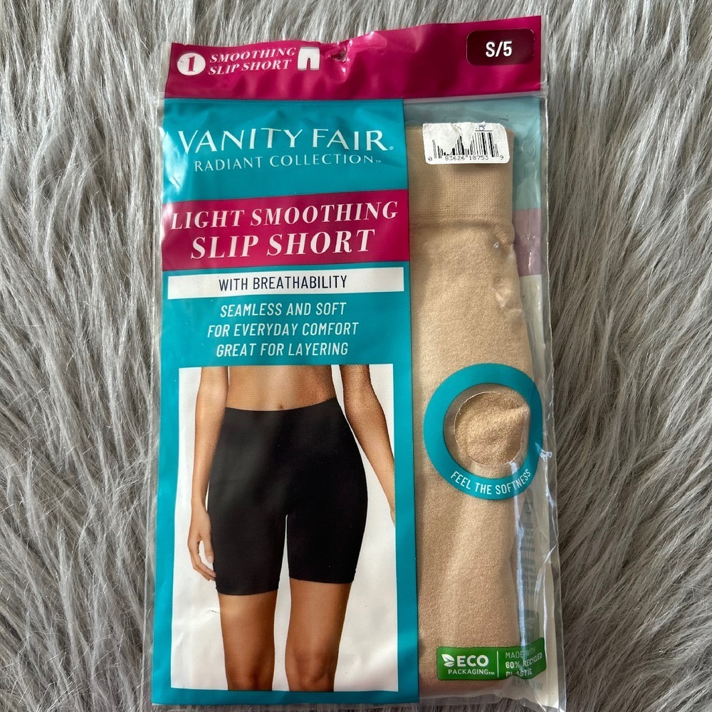 Vanity Fair Radiant Collection Light Smoothing Slip Short Women's Size Small/5